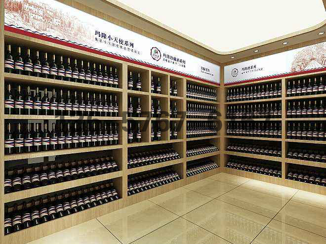 酒櫃展示